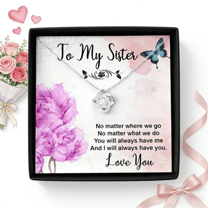To My Sister Necklace