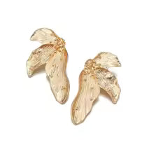 Crown in Cross Earrings