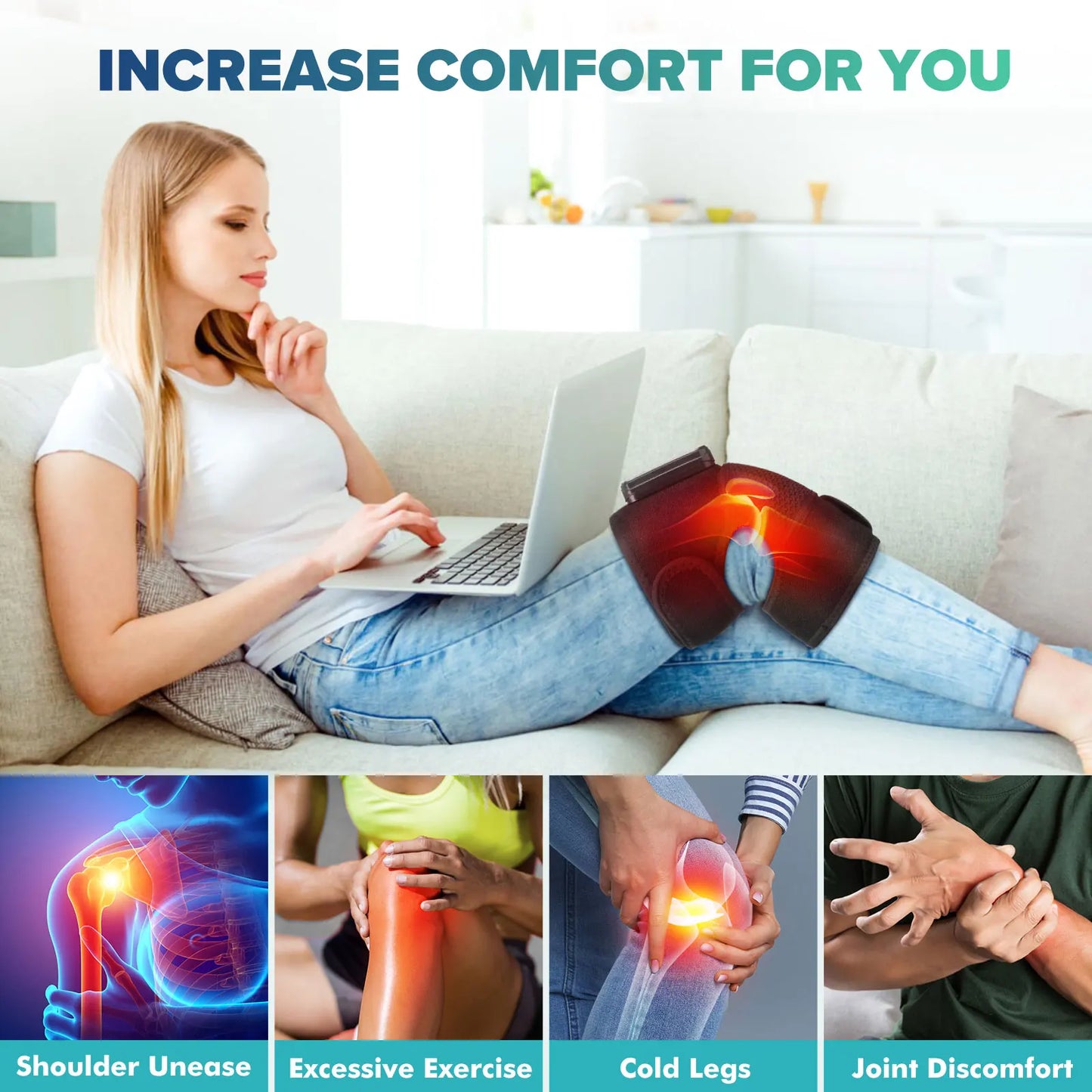 Electric Heating Knee Protection